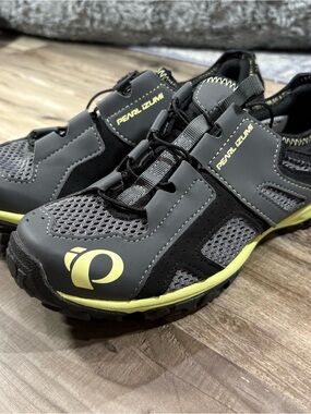 Pearl iZUMi Size 38 (7.5US) X-Alp Drift III Black Women's MTB SPD Bike Shoes